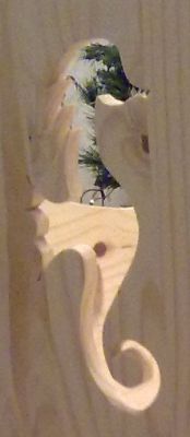 wooden cradle