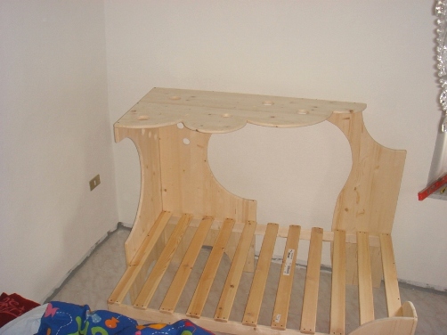 foto del letto