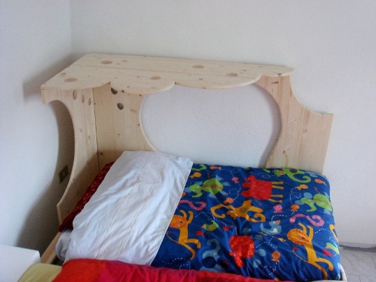 foto del letto